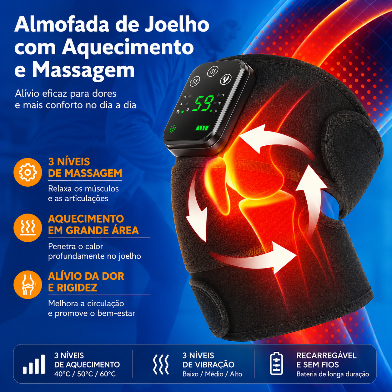 Manta Térmica Sem Fios