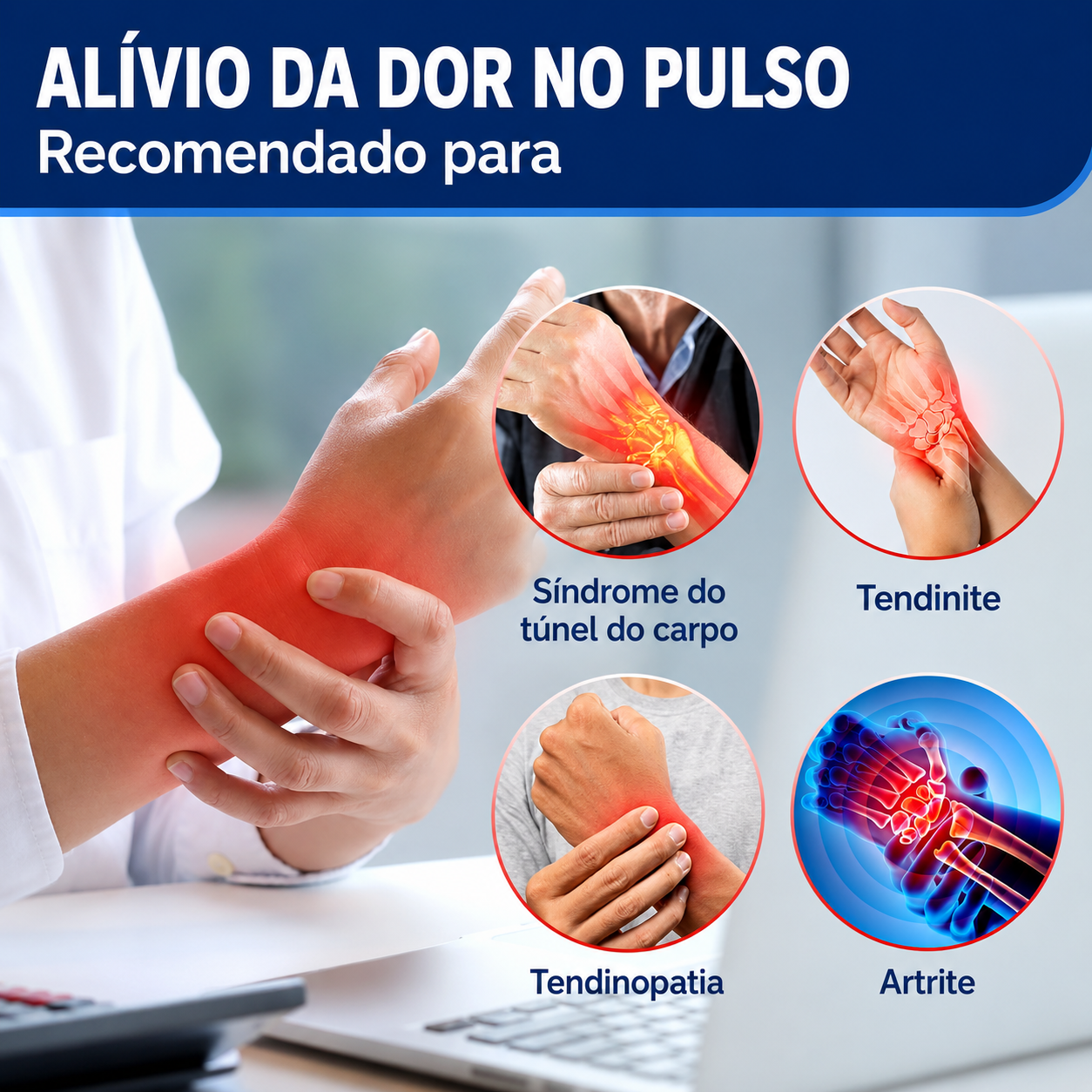 Suporte para Pulso GMAX