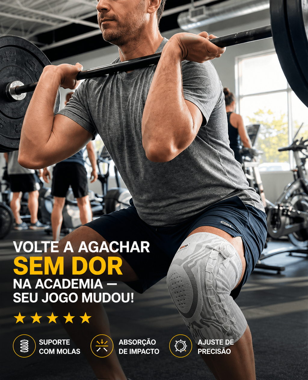 Highly Flexible Adjustable Knee Brace – Maximum Support for Every Move