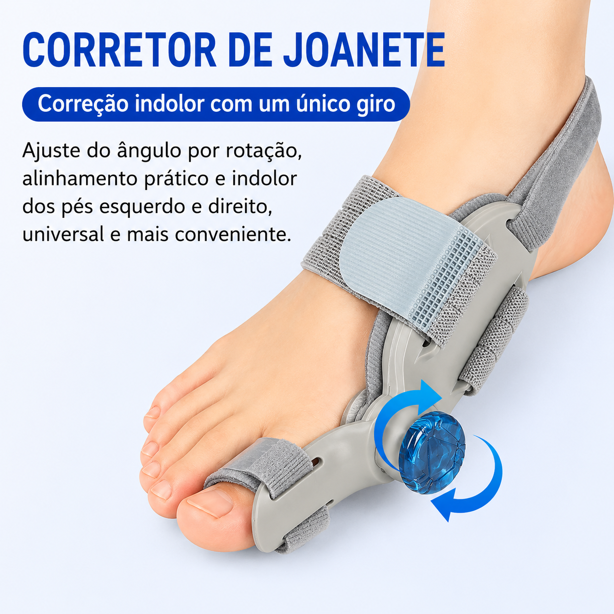 Corretor de Joanetes Flexível e dos Pés