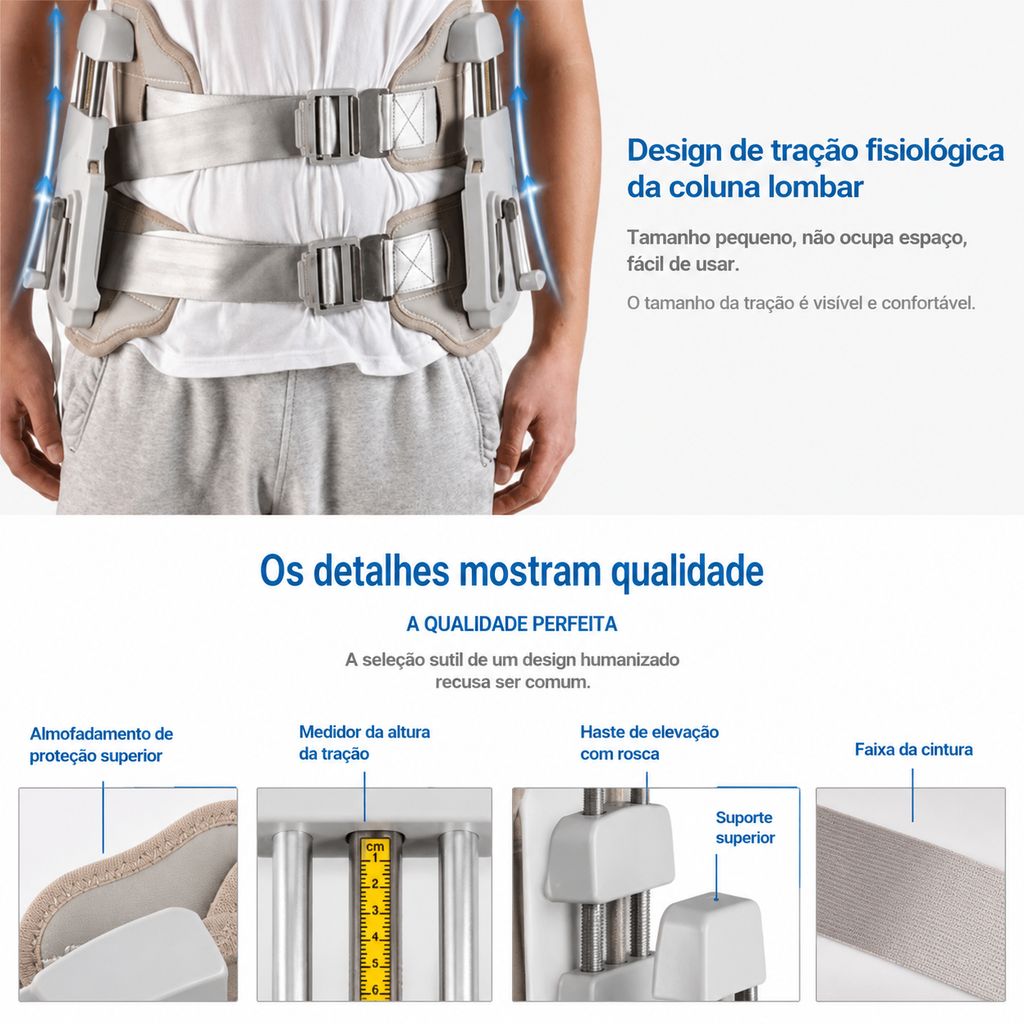 Cinto de Descompressão Lombar SpineAlign™