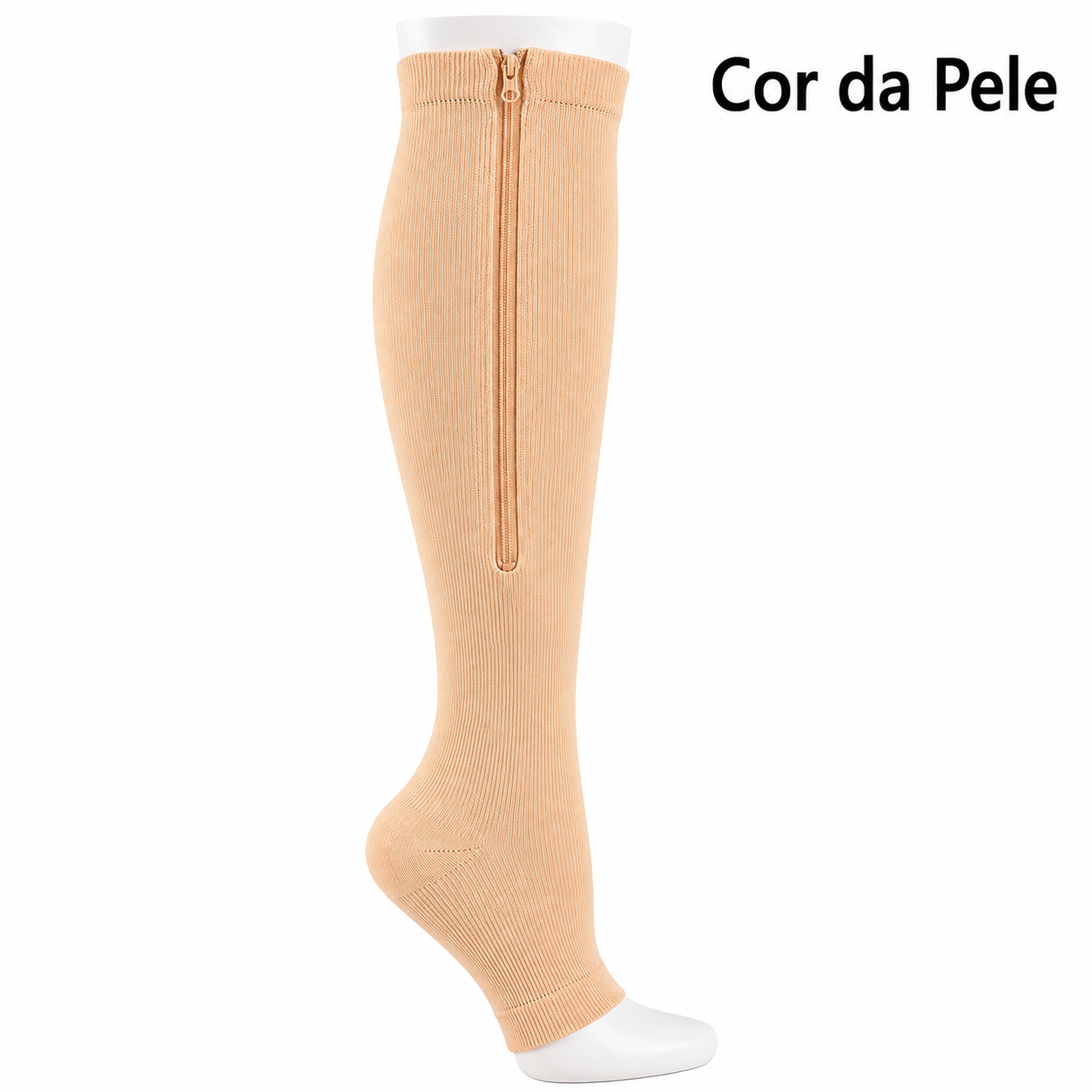 Meias de Compressão com Fecho (20-30 mmHg)