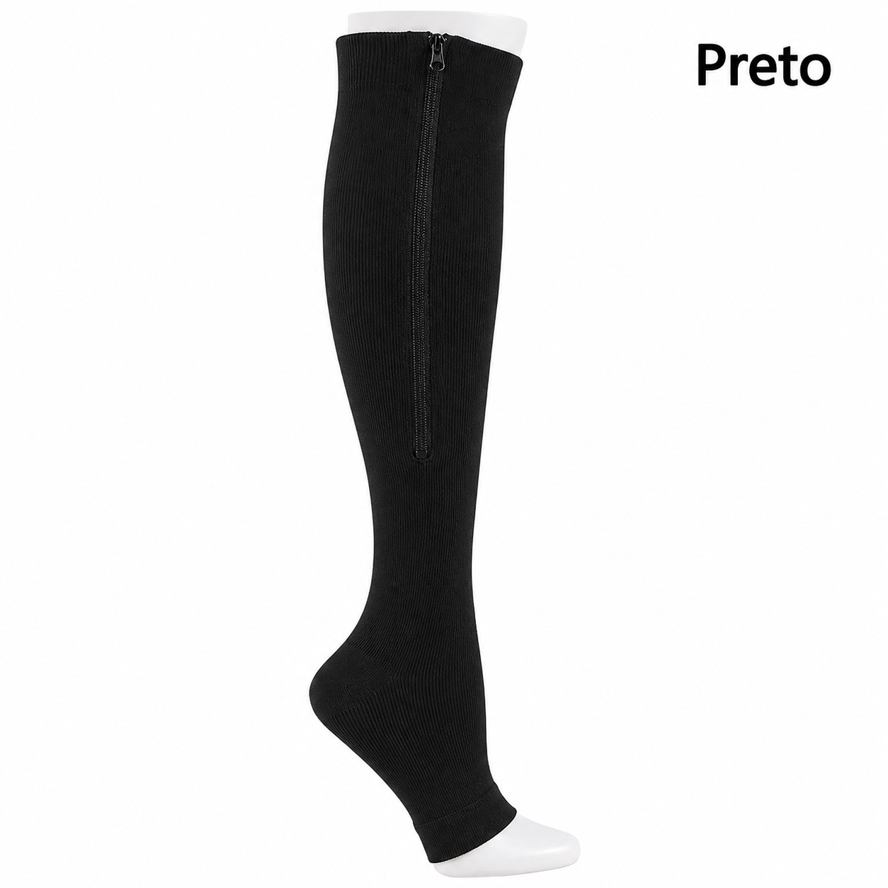 Meias de Compressão com Fecho (20-30 mmHg)