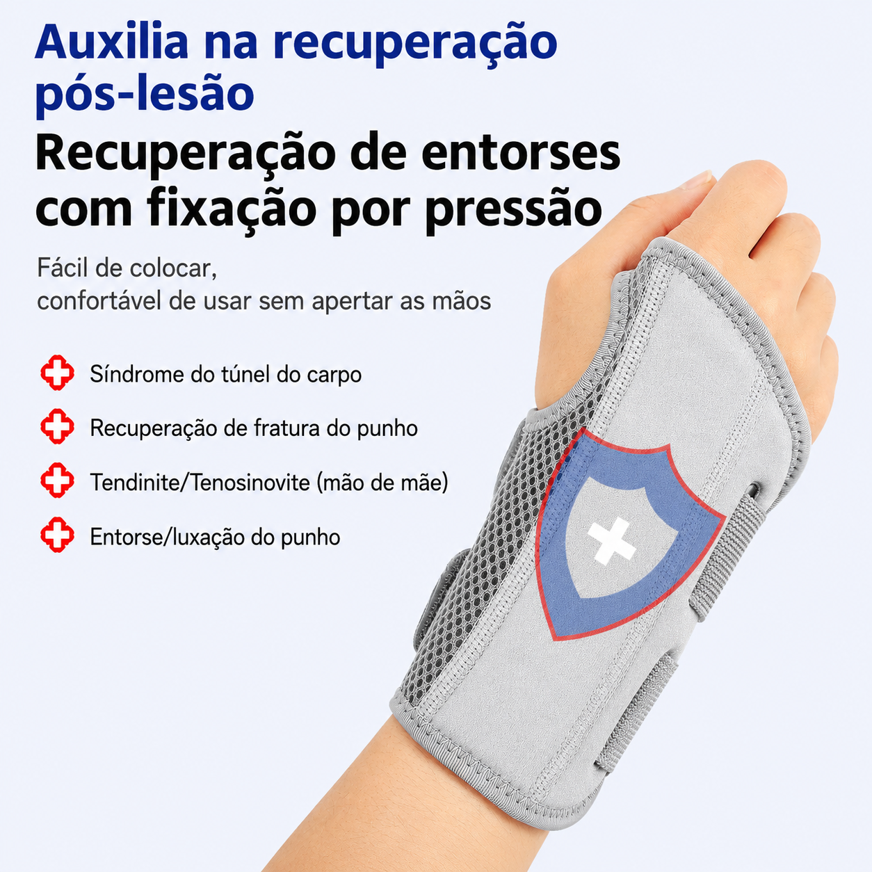 Alívio da Dor no Punho e Restauração do Conforto
