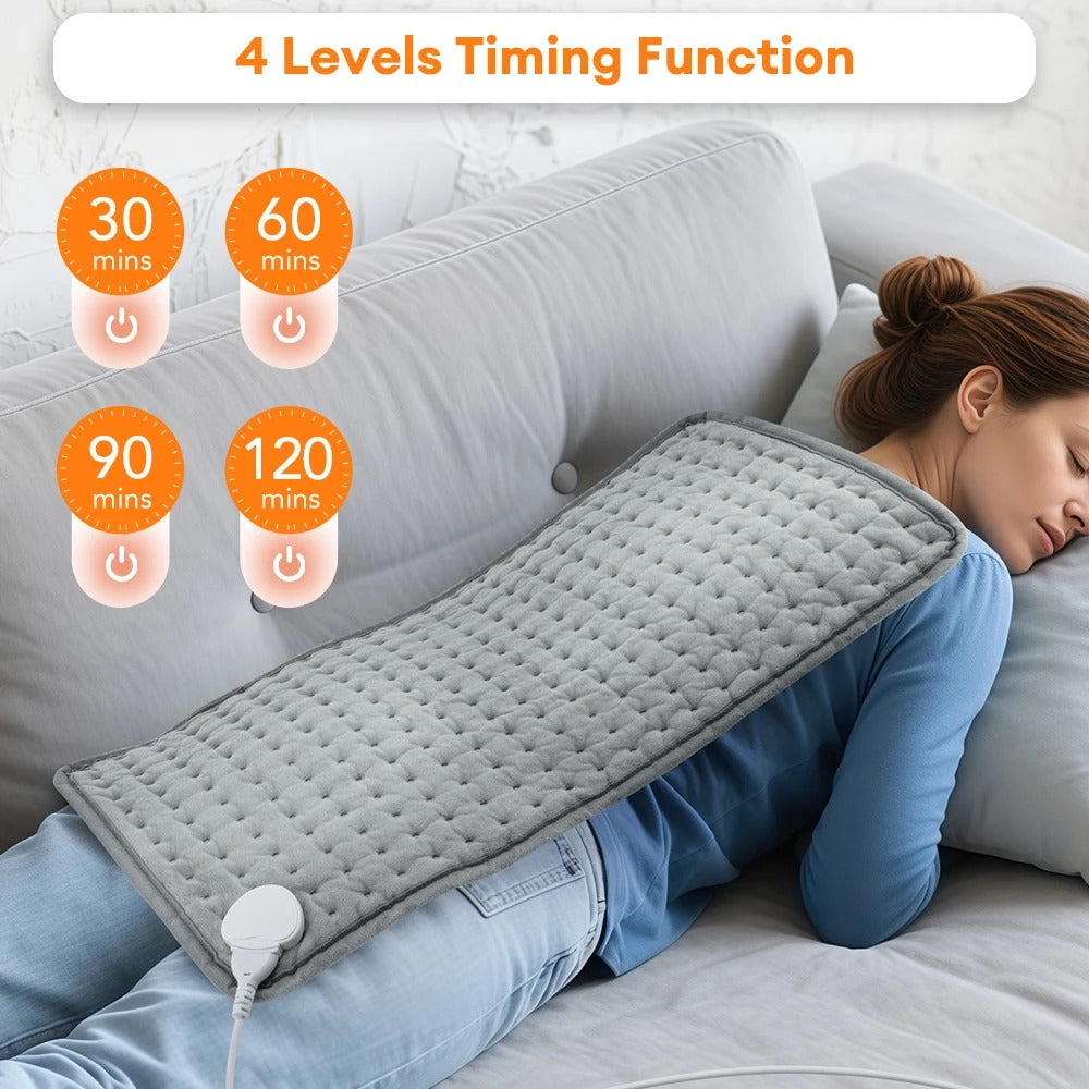 Extra-Large Weighted Heating Pad with Auto-Shutoff