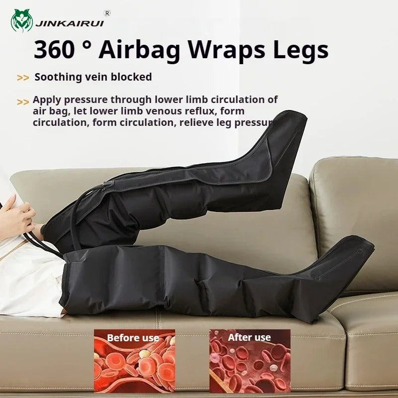 Leg Air Compression Massager Boots (Sequential Boots)