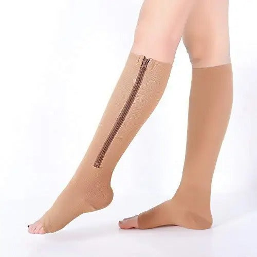 Meias de Compressão com Fecho (20-30 mmHg)