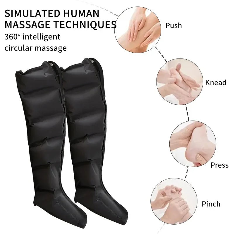 Leg Air Compression Massager Boots (Sequential Boots)