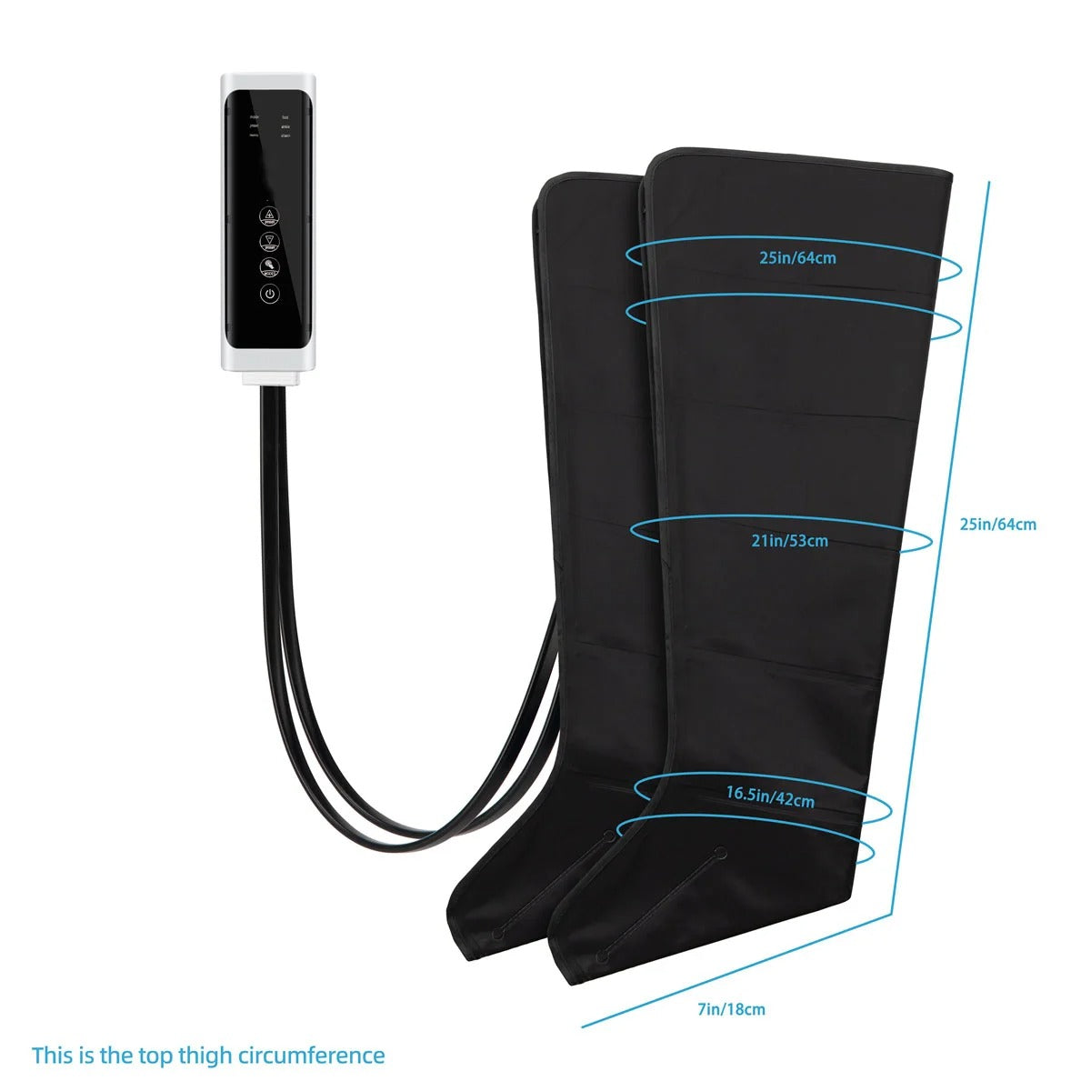 Leg Air Compression Massager Boots (Sequential Boots)